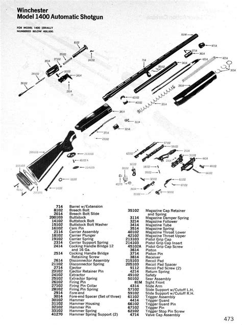 Check Details. . Winchester sx4 parts schematic